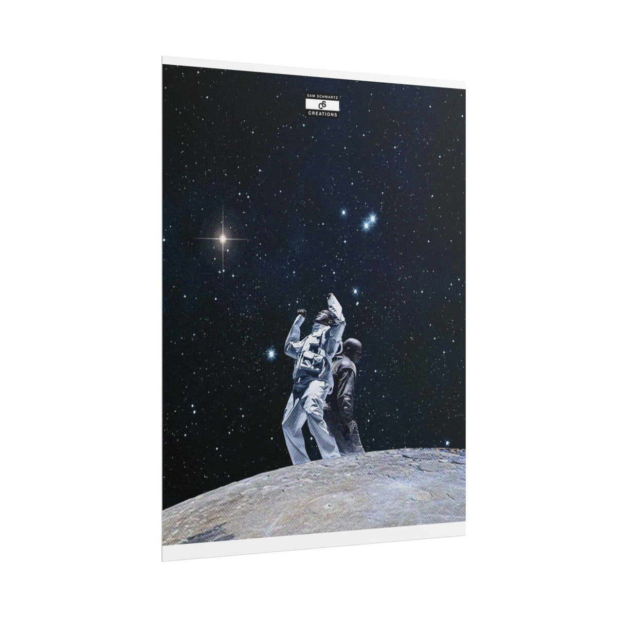 Among the Stars Poster | Kanye West & Don Toliver Music Wall Art