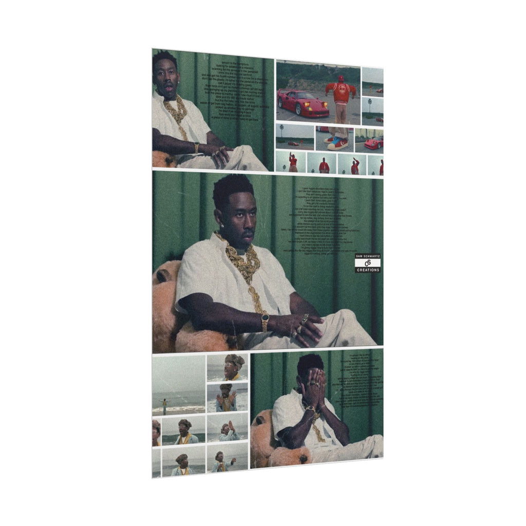 Luxury Tyler Poster | Tyler, the Creator Wall Art
