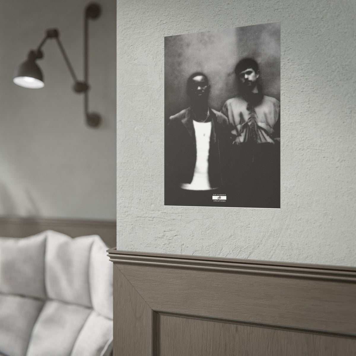 No Signal Duo Poster | Dave Hip-Hop Photography Wall Art