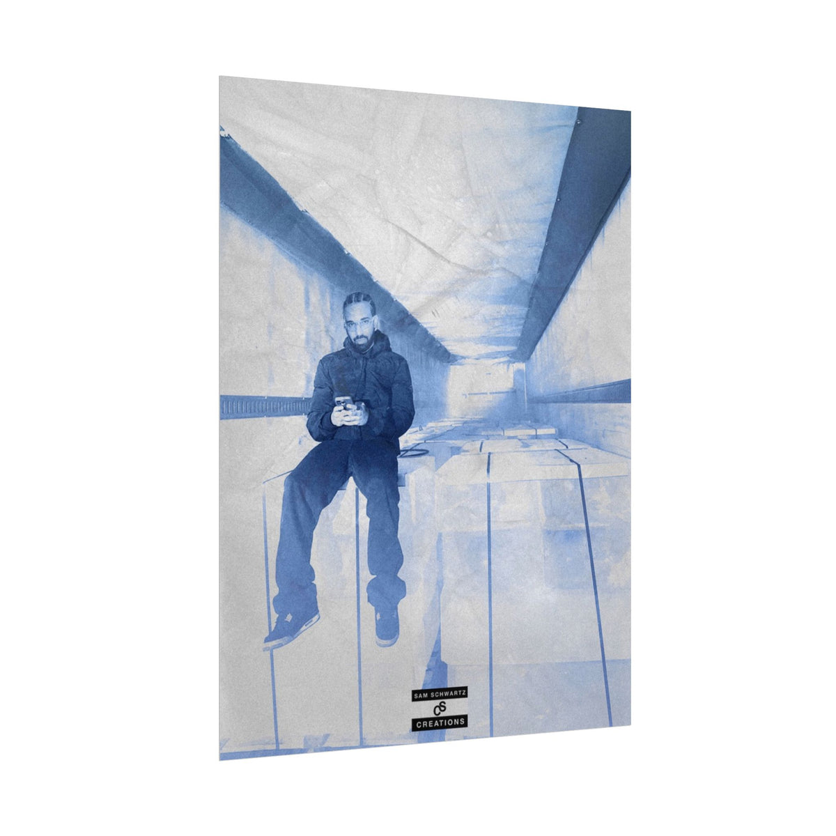 Cold Storage Poster | Drake Music Wall Art
