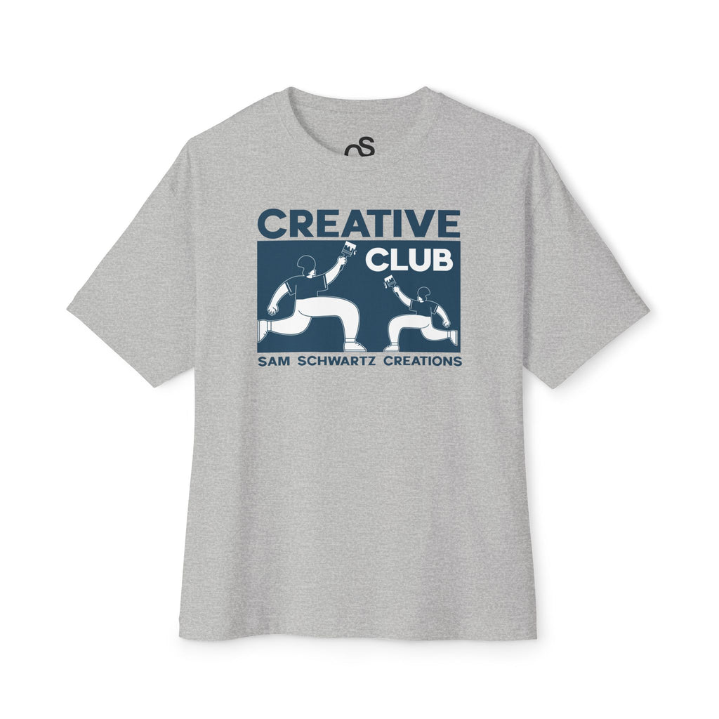 Sam Schwartz Creations Creative Club Tee — "Creative Club" Graphic T-Shirt