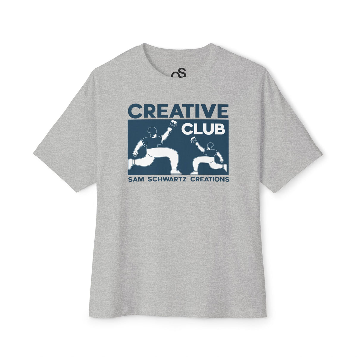 Sam Schwartz Creations Creative Club Tee — "Creative Club" Graphic T-Shirt