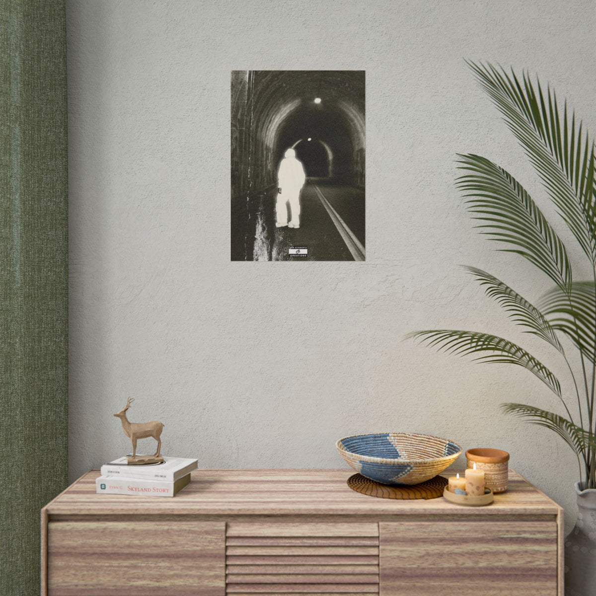 Octane Tunnel Poster | Underground Music Culture Wall Art