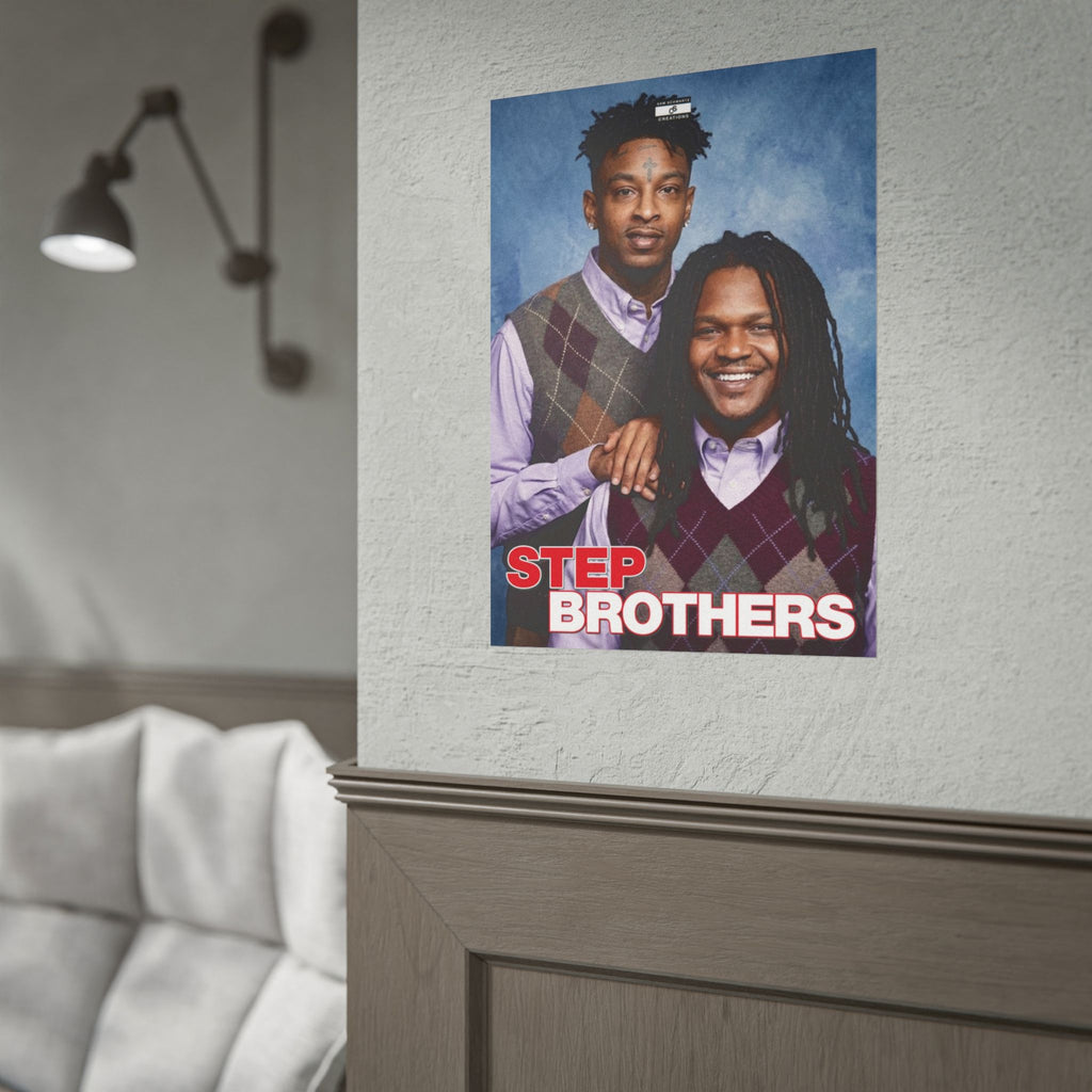 Step Brothers Poster | Hip-Hop Duo Wall Art
