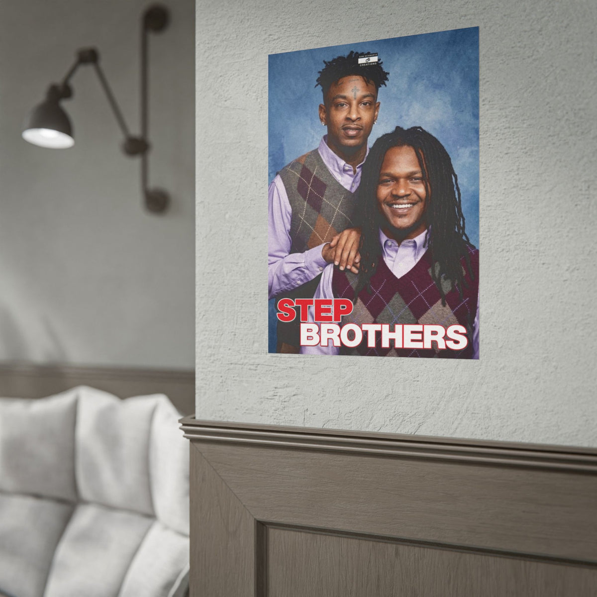 Step Brothers Poster | Hip-Hop Duo Wall Art