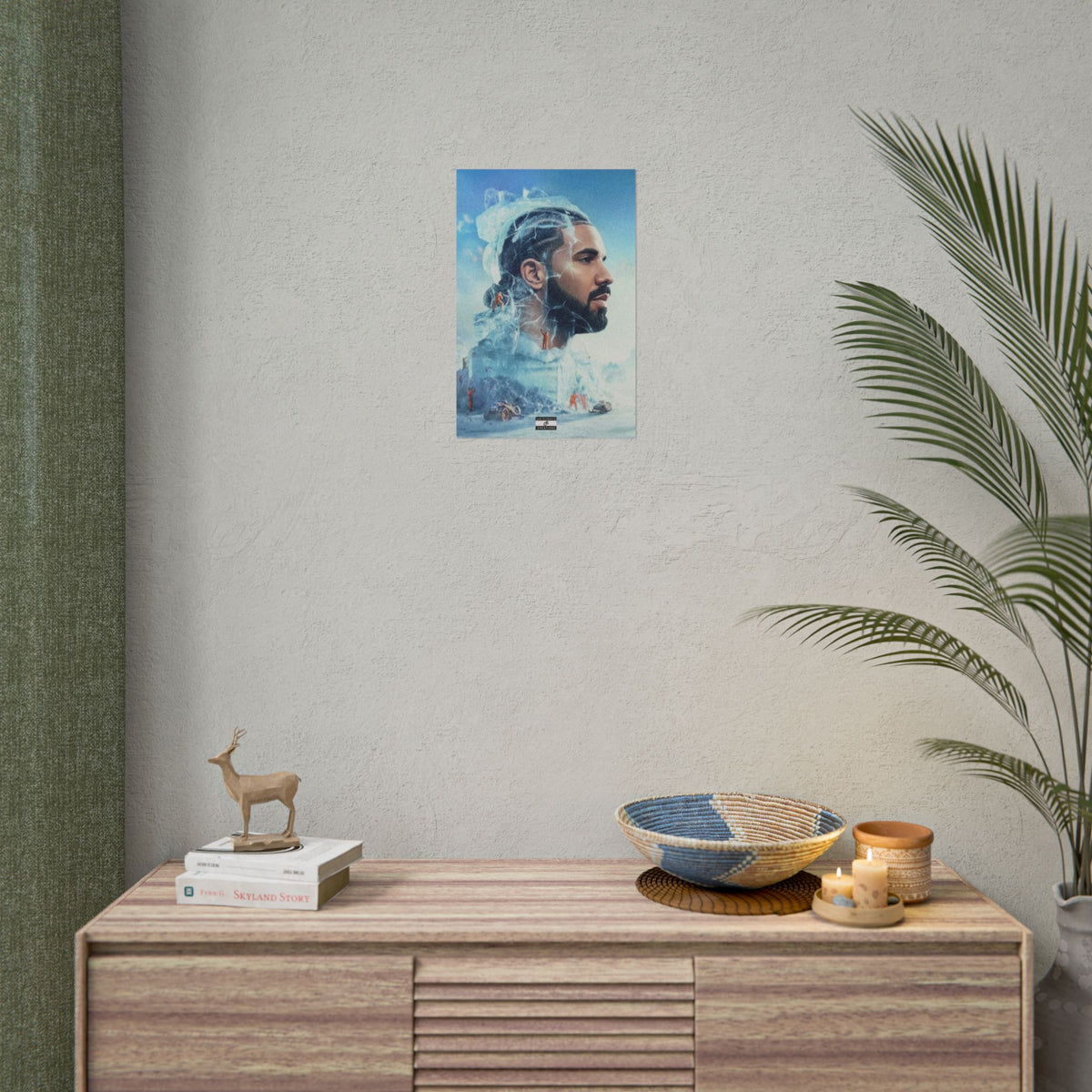 Icebound Poster | Drake Music Wall Art